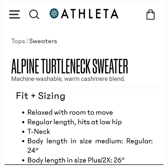 ATHLETA cashmere blend turtleneck cowl sweater fuschia pink rare limited edition - Picture 16 of 17